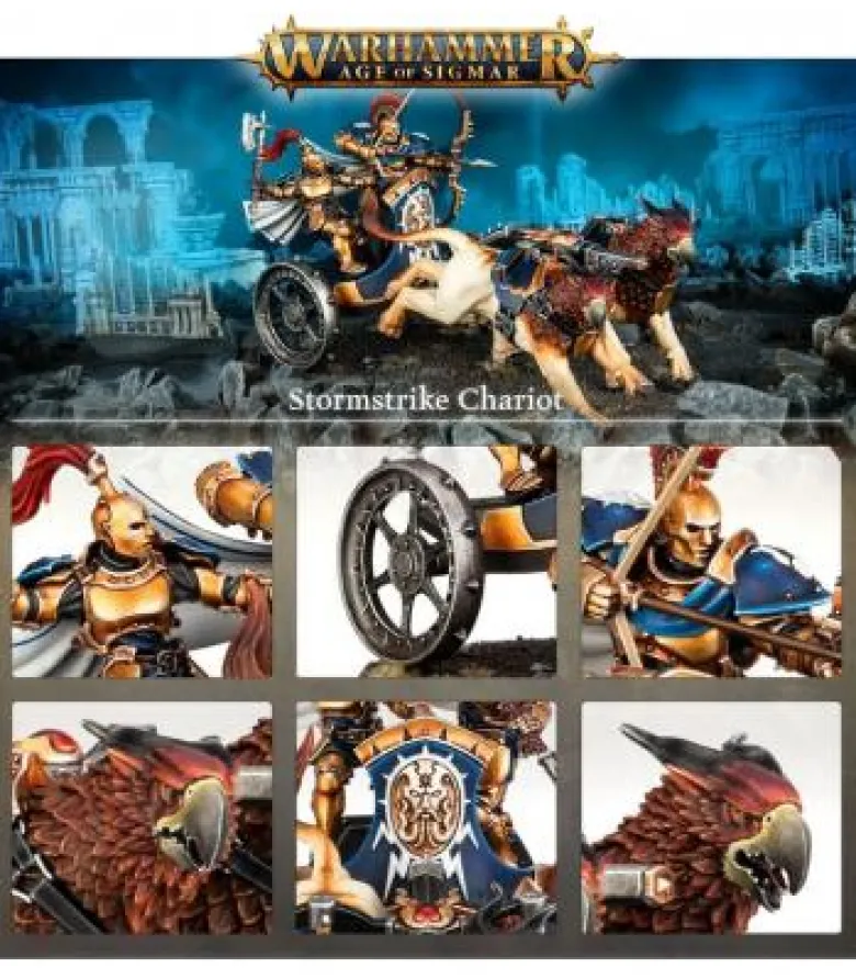 Warhammer Age of Sigmar: Stormcast Eternals (Stormstrike Chariot)