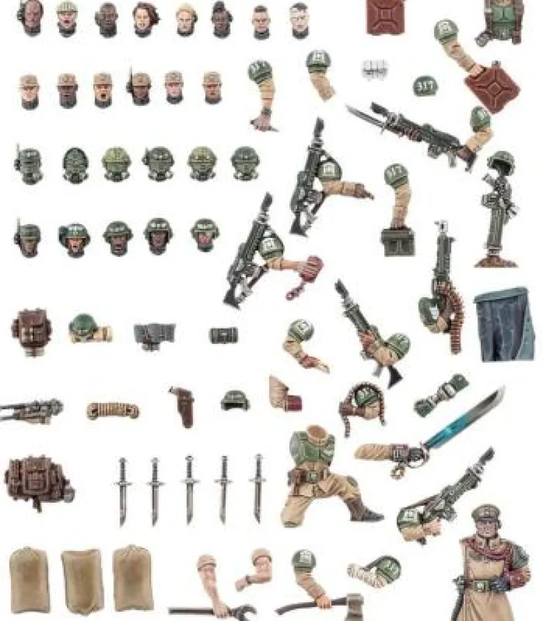 Warhammer 40,000: Astra Militarum (Cadian Upgrades)