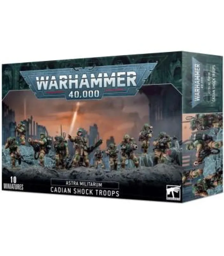 Warhammer 40,000: Astra Militarum (Cadian Shock Troops)