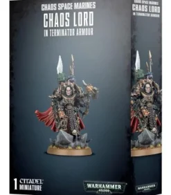 Warhammer 40,000: Chaos Space Marines (Chaos Lord in Terminator Armour)