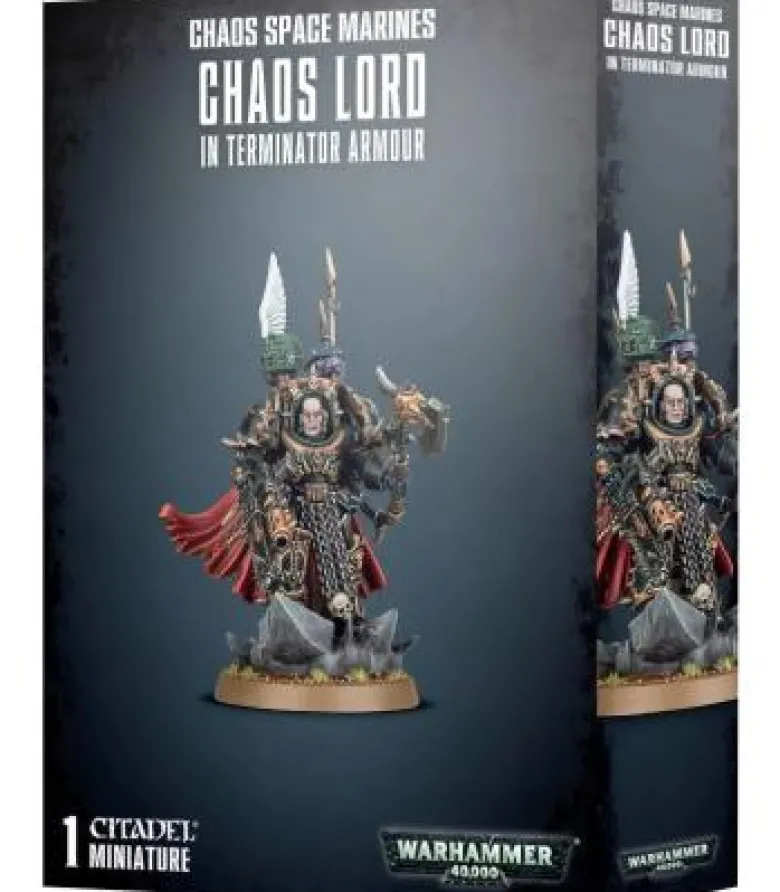 Warhammer 40,000: Chaos Space Marines (Chaos Lord in Terminator Armour)