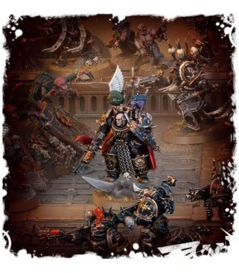 Warhammer 40,000: Chaos Space Marines (Chaos Lord in Terminator Armour)