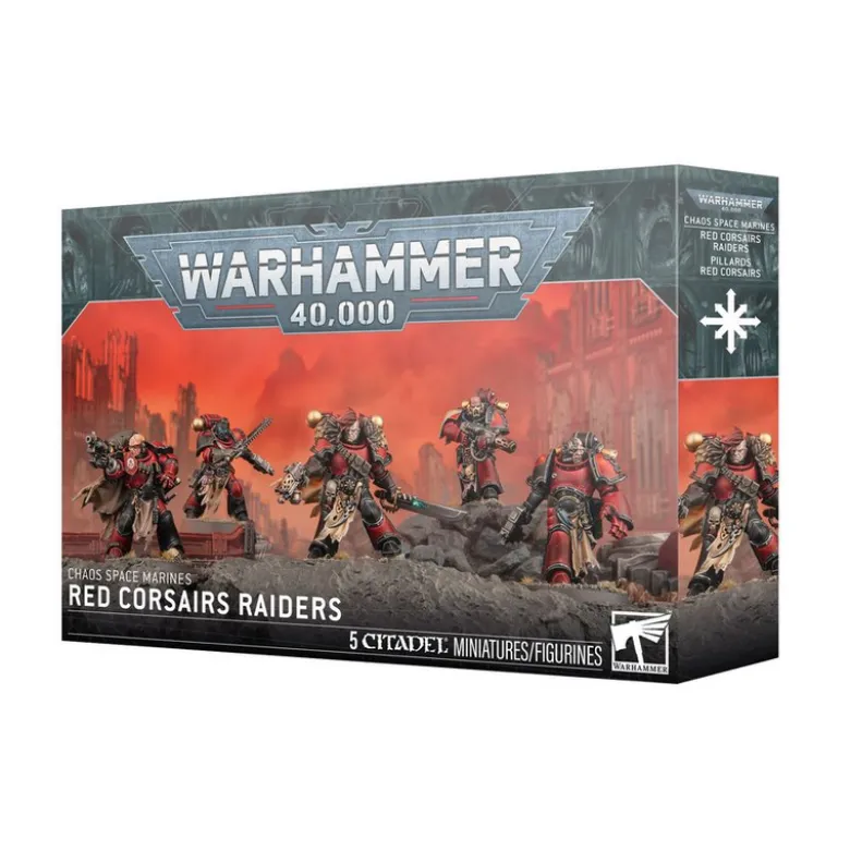 Warhammer 40,000: Chaos Space Marines (Red Corsairs Raiders)