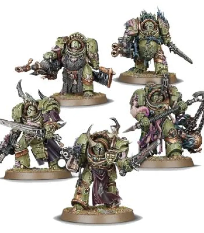 Warhammer 40,000: Death Guard (Blightlord Terminators)