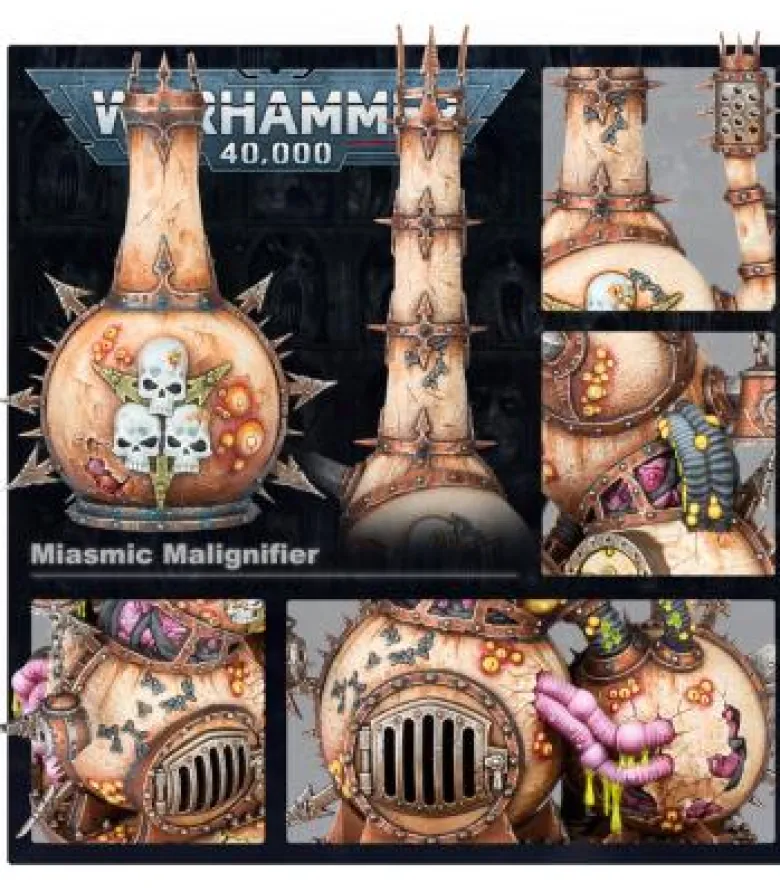 Warhammer 40,000: Death Guard (Miasmic Malignifier)