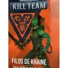 Warhammer Kill Team: Filos de Khaine (Tarjetas de Datos)
