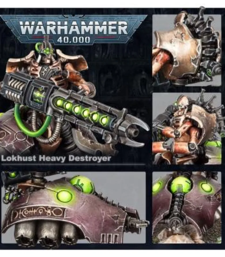 Warhammer 40,000: Necrons (Lokhust Heavy Destroyer)
