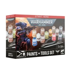 Warhammer 40,000: Paints + Tool Set