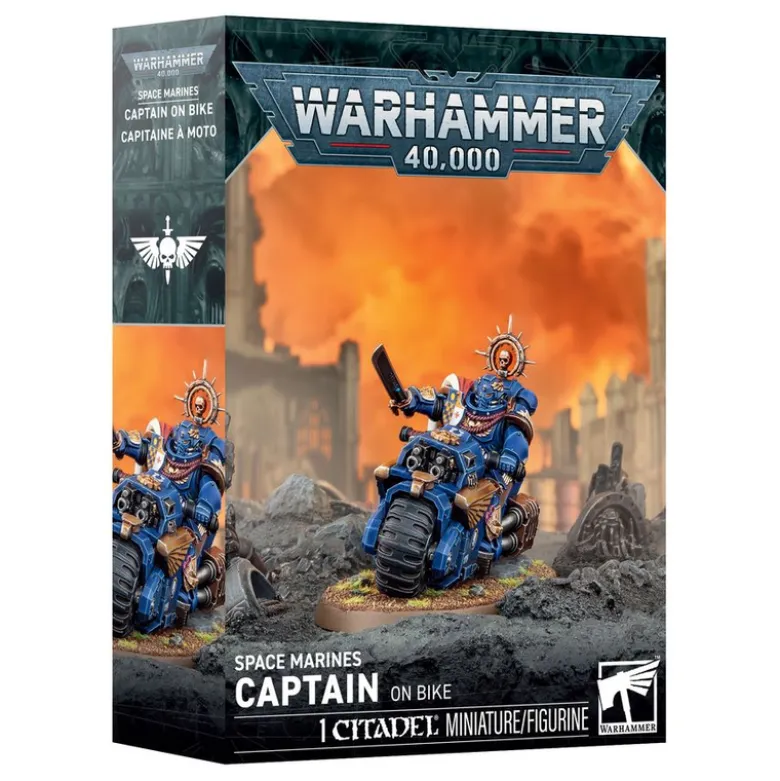 Warhammer 40,000: Space Marines (Captain on Bike)