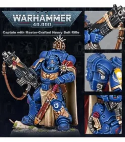 Warhammer 40,000: Space Marines (Primaris Captain with Master-Crafted Heavy Bolt Rifle)