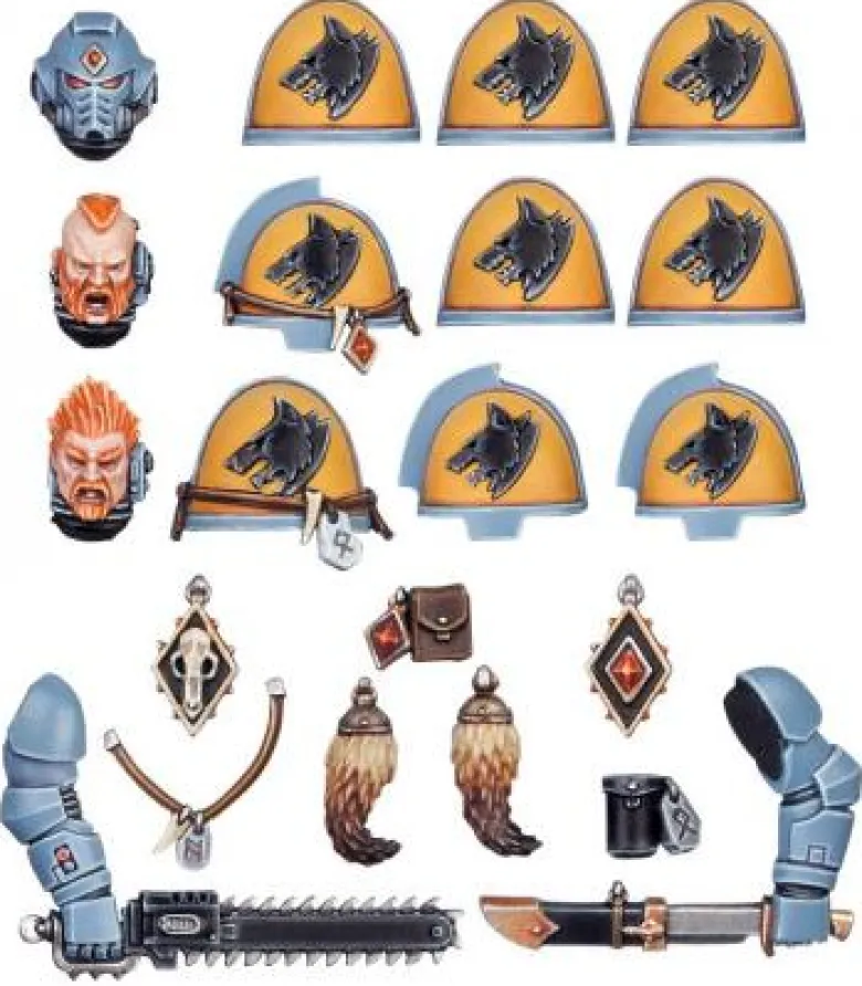 Warhammer 40,000: Space Wolves (Primaris Upgrades)