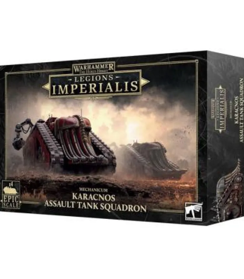 Warhammer 40,000: The Horus Heresy - Legions Imperialis (Mechanicum - Karacnos Assault Tank Squadron)