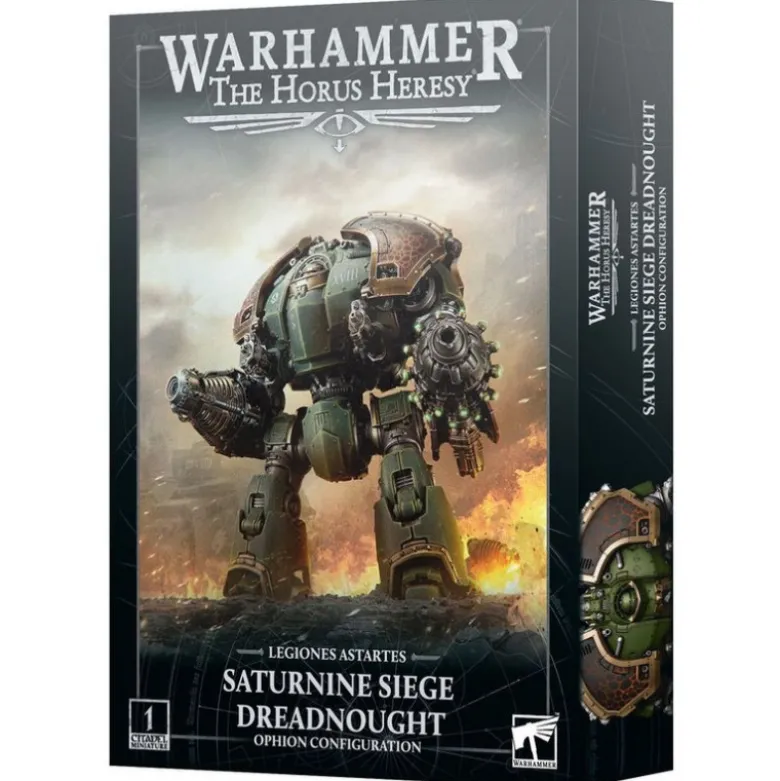 Warhammer 40,000: The Horus Heresy - Legiones Astartes (Saturnine Siege Dreadnought - Ophion Configuration)