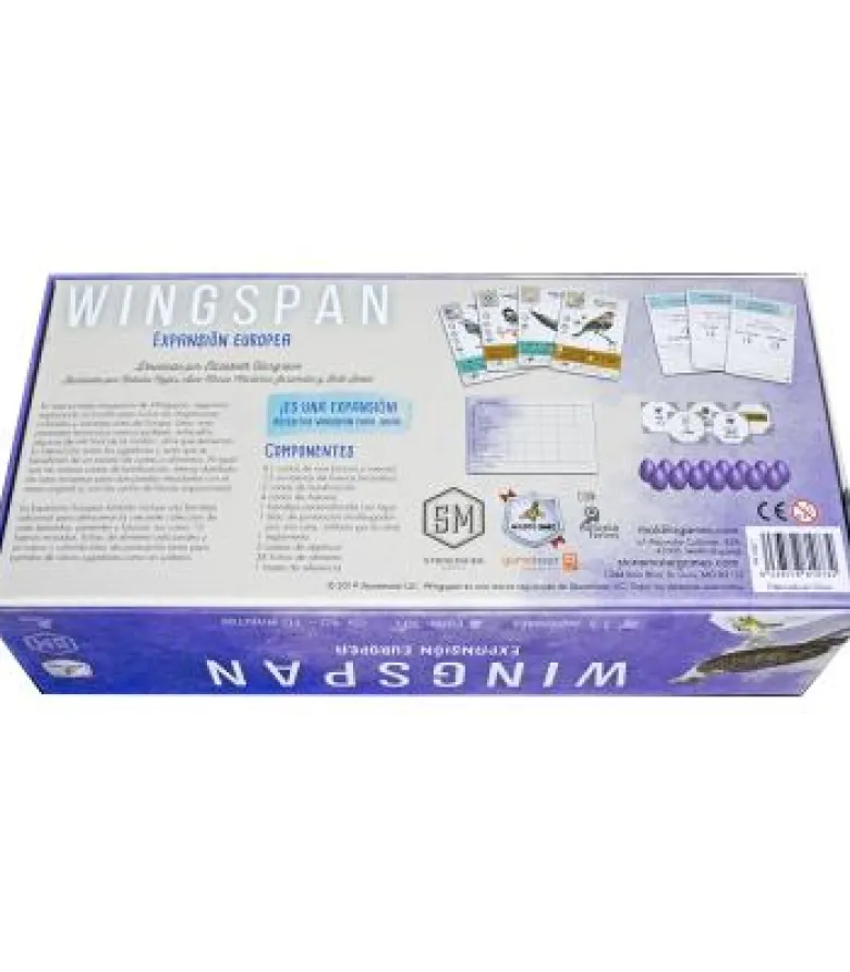 Wingspan: Expansión Europea