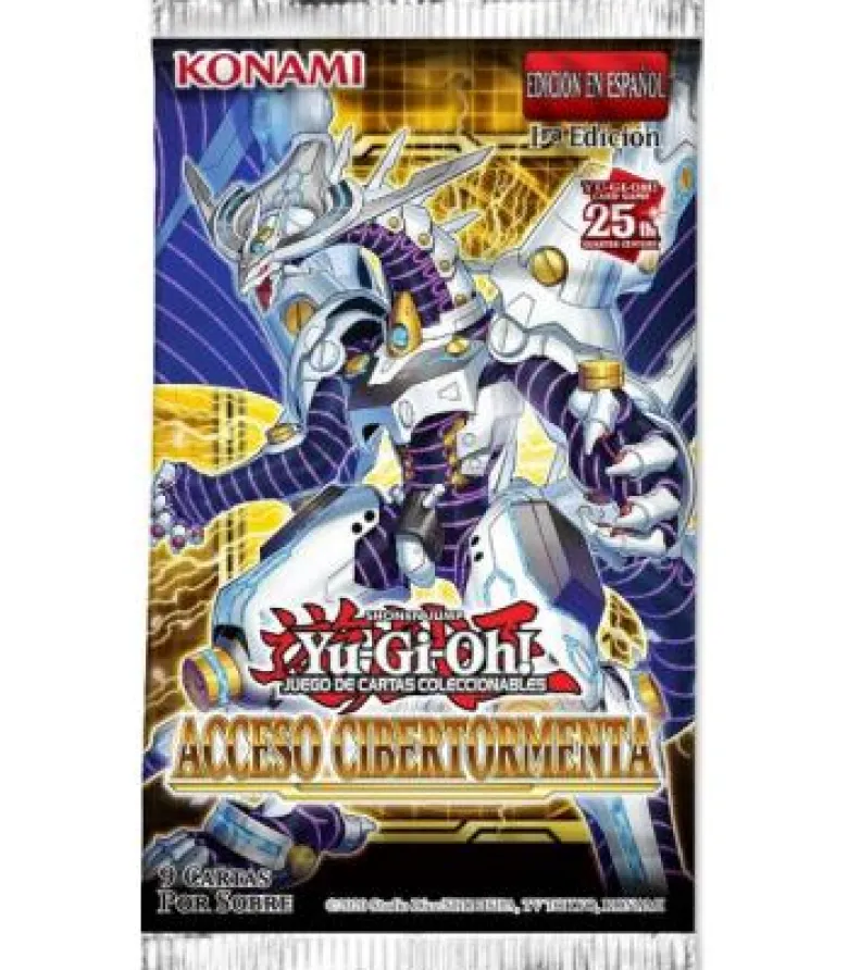 Yu-Gi-Oh! Acceso Cibertormenta (Sobre)